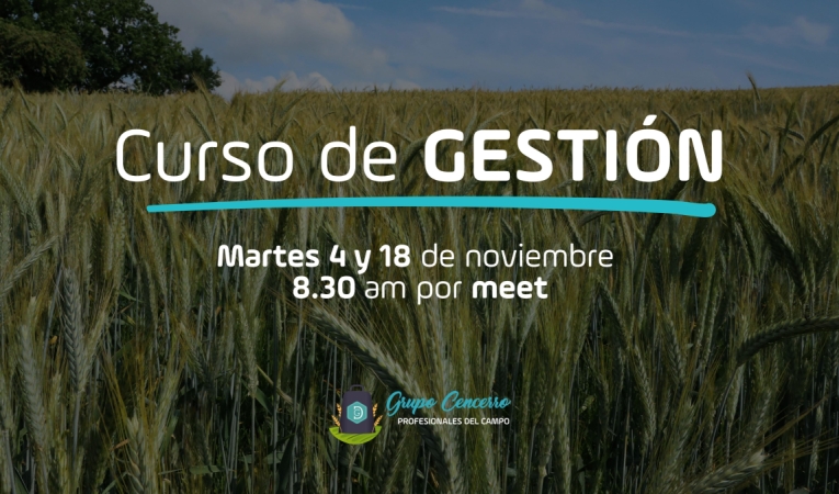 Curso de Gestión 2025: Ciclo gratuito para profesionalizar tu empresa agropecuaria